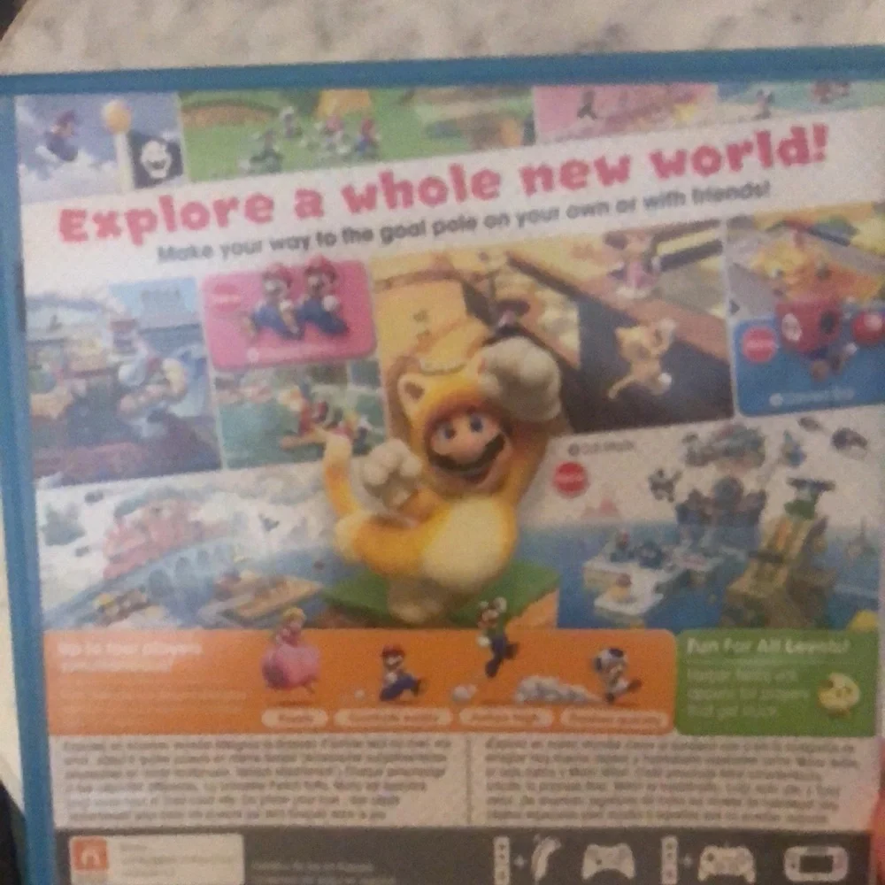 Wii U l Super Mario 3D World Wii U Game